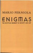 Cover of: Enigmas | Mario Perniola