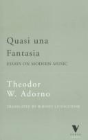 Quasi Una Fantasia: Essays on Modern Music (Verso Classics)