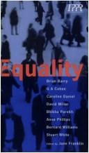 Cover of: Equality