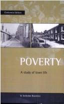 Cover of: Poverty by B.Seebohm Rowntree