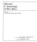 Cover of: Museums & archaeology in West Africa