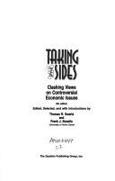 Cover of: Taking Sides: Clashing Views on Controversial Economic Issues
