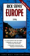 Cover of: Rick Steves' Europe 1996 (Rick Steves' Best of Europe)