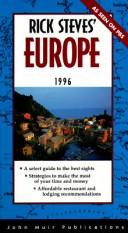 Cover of: Rick Steves' Europe 1996 (Rick Steves' Best of Europe) by Rick Steves