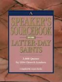 Cover of: LDS Speakers Sourcebook