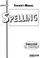 Cover of: Spelling (English in Context)