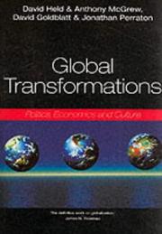 Cover of: Global Transformations | David Held