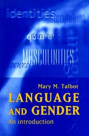 Cover of: Language and Gender by Mary M. Talbot