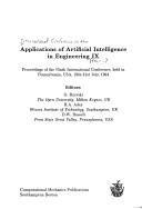 Cover of: Applications of Artificial Intelligence in Engineering IX by International Conference on the Applications of Artificial intelligenc, R. A. Adey, G. Rzevski
