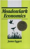 Cover of: Meadowlark Economics: Perspectives on Ecology, Work, and Learning