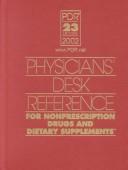 Cover of: PDR Physicians' Desk Reference for Nonprescription Drugs and Dietary Supplements, 2002 by Medical Economics