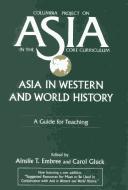 Cover of Asia in western and world history