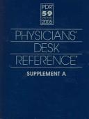 Cover of: Pdr Supplement A 2005: Physicians' Desk Reference (Physicians' Desk Reference (Pdr) Supplement)