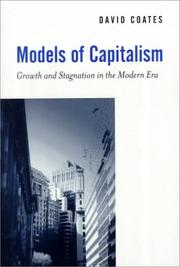 Cover of: Models of Capitalism by Coates, David.