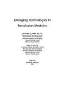 Cover of: Emerging Technologies in Transfusion Medicine:
