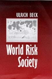 Cover of: World Risk Society