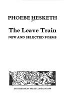 Cover of: The Leave Train: New and Selected Poems