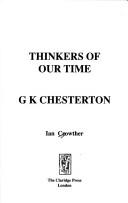 Cover of: G.K. Chesterton by Ian Crowther