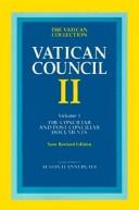 Cover of: Vatican Council II: the conciliar and post-conciliar documents