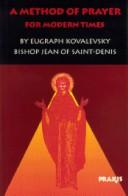 Cover of: A Method of Prayer for Modern Times by Bishop Jean of St Denys, Jean Kovalevsky