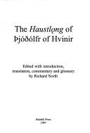 Cover of: The Haustlong of Thjodolf of Hvin by Richard North