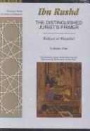 Cover of: The Distinguished Jurist's Primer by Averroës, Ibn Rushd