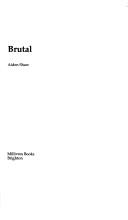 Cover of: Brutal by Aiden Shaw