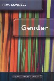 Cover of: Gender (Short Introductions) by R. W. Connell