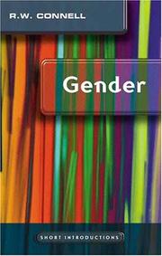 Cover of: Gender (Short Introductions) by R. W. Connell