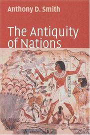 Cover of: The antiquity of nations