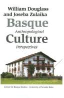 Basque Culture by William A. Douglass
