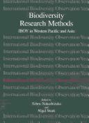 Cover of: Biodiversity Research Methods | Tohru Nakashizuka