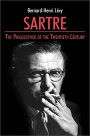 Cover of: Sartre by Bernard-Henri Lévy
