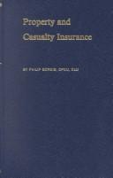 Cover of: Property and Casualty Insurance by Philip Gordis, Philip Gordis