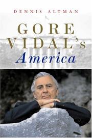 Cover of: Gore Vidal's America (Polity Celebrities)
