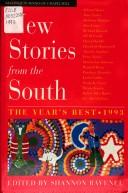 Cover of: New Stories from the South 1993: The Year's Best (New Stories from the South)