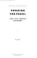 Cover of: Pressing for Peace by Nicole Ball