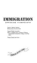 Cover of: Immigration by O'Neill, Terry