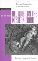 Cover of: Literary Companion Series - All Quiet on the Western Front by Terry O'Neill