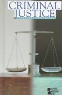 Cover of: Criminal Justice by 