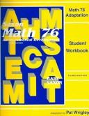 Cover of: Math 76 (Saxon Math 7/6)