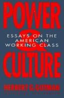 Cover of: Power and Culture: Essays on the American Working Class