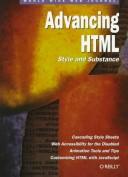 Cover of: Advancing HTML: Style and Substance