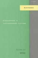 Cover of: Discussions in Contemporary Culture (Discussions in Contemporary Culture , No 1)