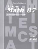 Cover of: Math 87 | 