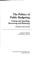 Cover of: The politics of public budgeting