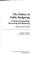 Cover of: The Politics of Public Budgeting
