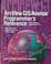 Cover of: ArcView GIS/Avenue Programmer's Reference 3.1,  3E