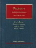 Cover of: Cases and materials by by John E. Cribbet ... [et al.].