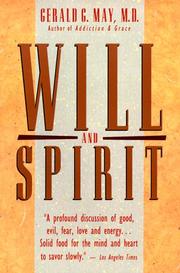 Cover of: Will and Spirit: A Contemplative Psychology